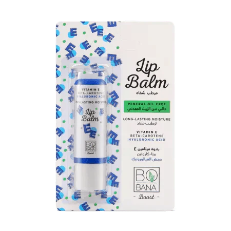 Bobana Balzám na rty s vitamínem E a kyselinou hyaluronovou