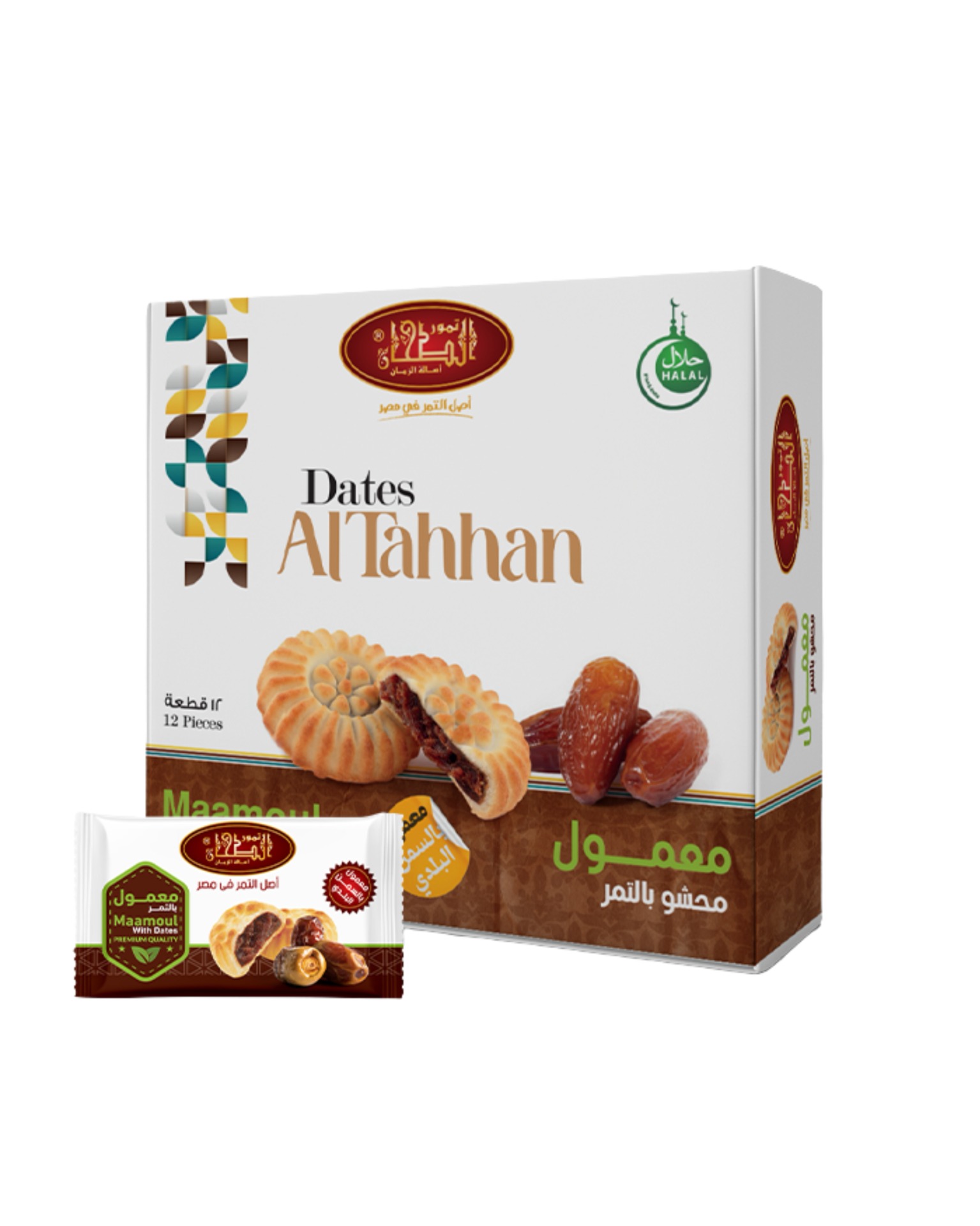 Al Tahhan sušenky maamoul s datlovou pastou 240g (12ks)