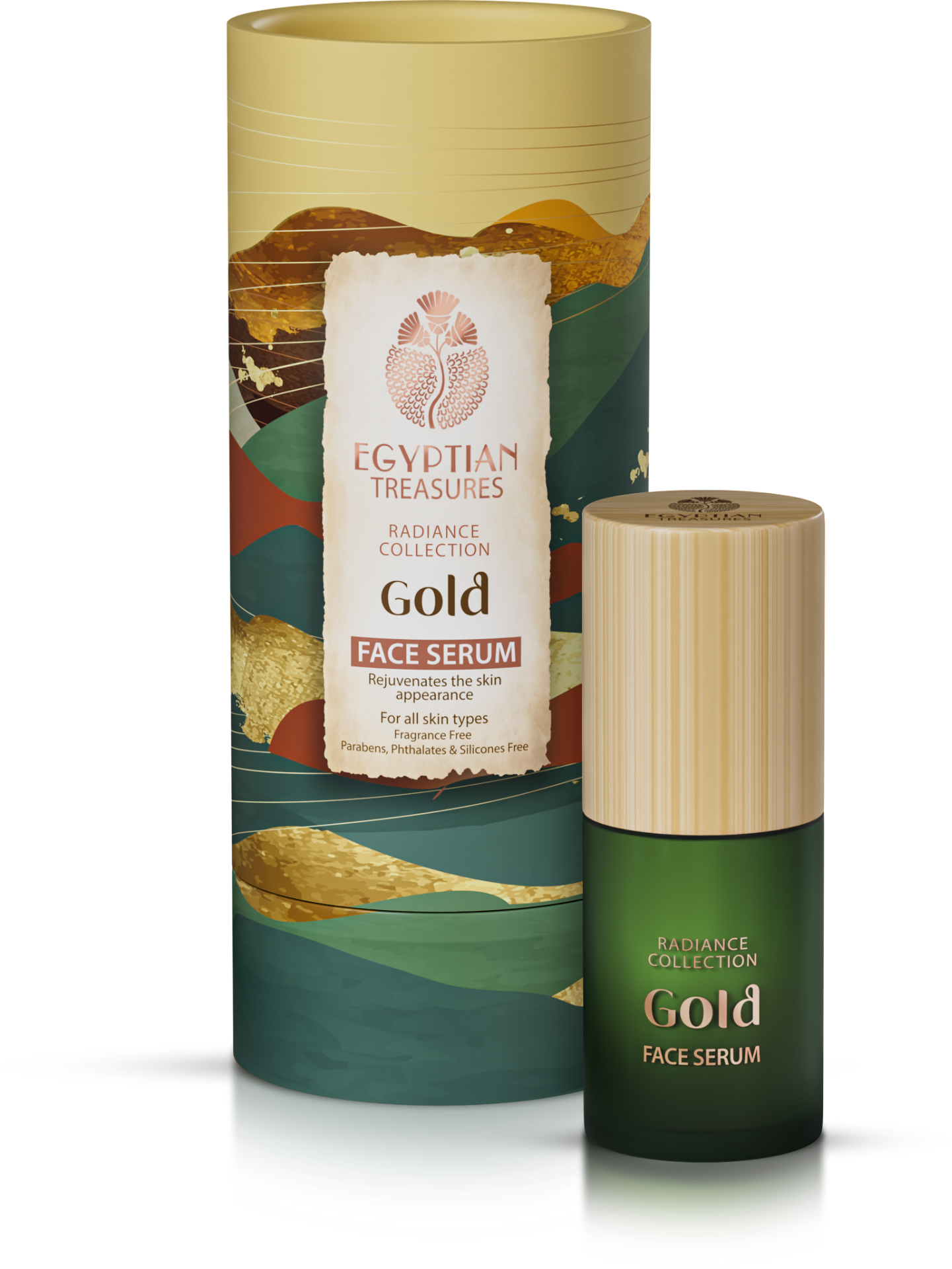 Egyptian Treasures pleťové sérum se zlatem
