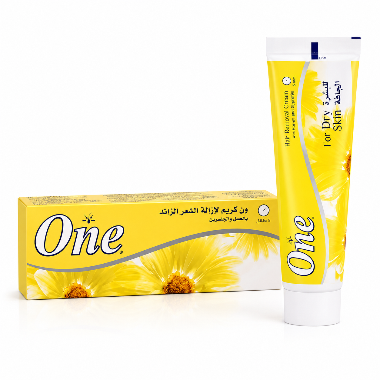 ONE krém na odstranění chloupků do sprchy s medem a glycerinem pro suchou pokožku