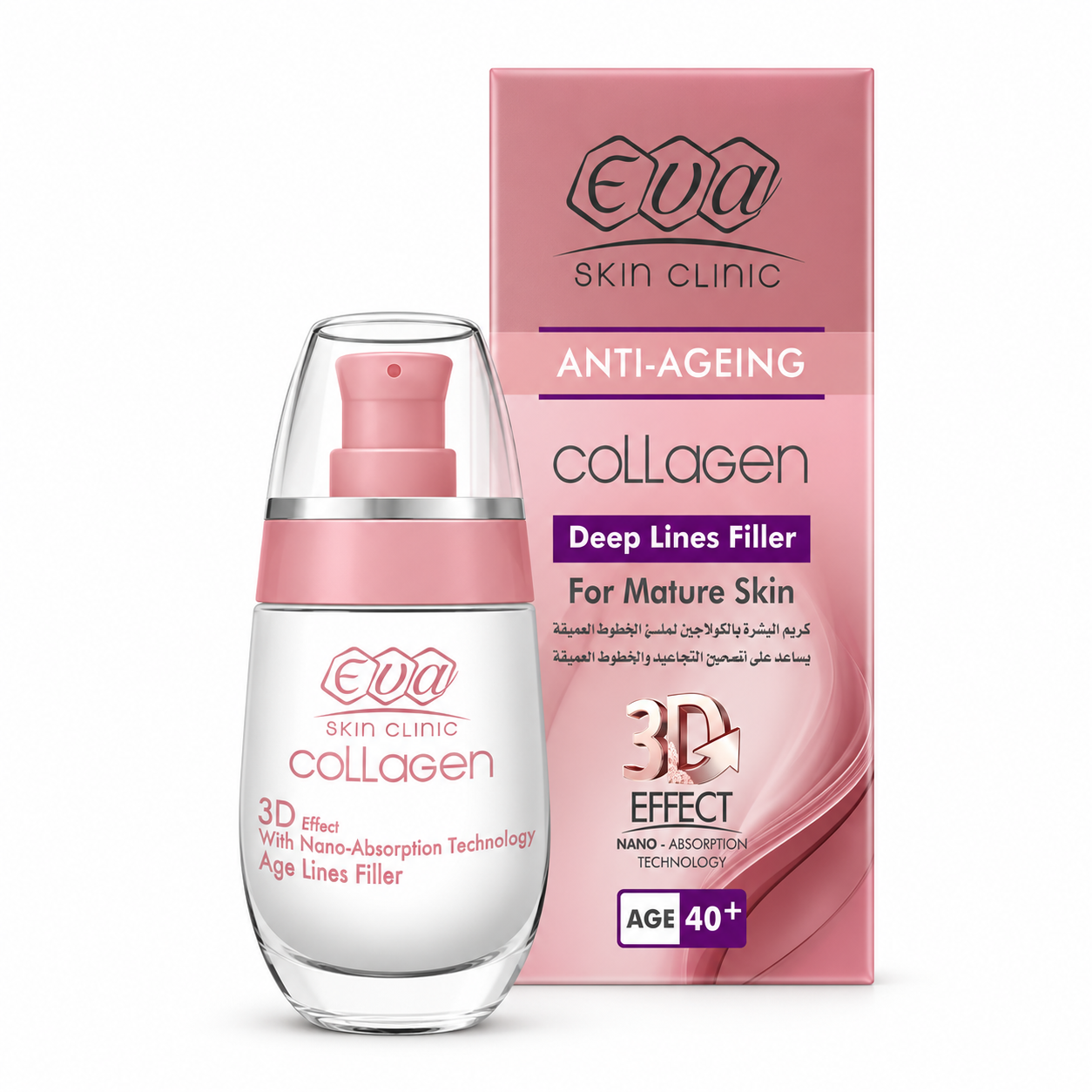 Eva Skin Clinic Kolagenový krém na hluboké vrásky 40+